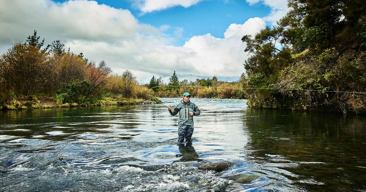 The Tongariro Region is a haven for freshwater fly fishing